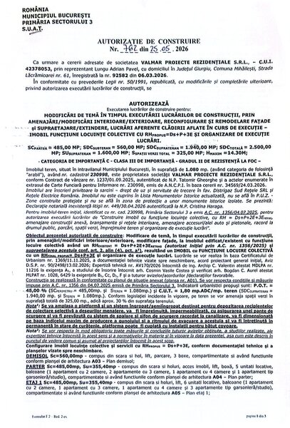 SC Valmar Proiecte Rezidentiale